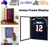 Darrahopens Home & Garden > Storage > Clothing & Wardrobe Storage Jersey Frame Display Case Large Sports Jersey Showcase Box Custom Shirt Display