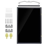 Darrahopens Home & Garden > Storage > Clothing & Wardrobe Storage Jersey Frame Display Case Large Sports Jersey Showcase Box Custom Shirt Display