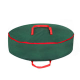 Darrahopens Home & Garden > Storage > Clothing & Wardrobe Storage Jingle Jollys Christmas Garland Wreath Storage Bag Baubles Ornaments Container