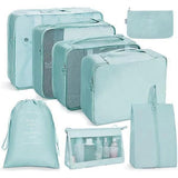 Darrahopens Home & Garden > Storage > Clothing & Wardrobe Storage Packing Cubes for Suitcase Waterproof Travel Organizer Bags Set