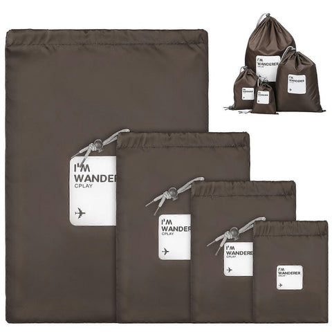 Darrahopens Home & Garden > Storage > Clothing & Wardrobe Storage Packing Cubes Lightweight Travel Organizer Bags with Wear-Resistant Design