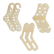 Darrahopens Home & Garden > Storage > Clothing & Wardrobe Storage pcs Wooden Sock Blockers for Knitting, Adjustable Sock Blockers for Knitting Blockers Knitting Crochet S