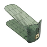 Darrahopens Home & Garden > Storage > Clothing & Wardrobe Storage Shoe Slots Organizer Double Layer Shoe Rack Adjustable Saving Space Shoe Stack for Closet Cabinet Green In Australia - Darrahopens
