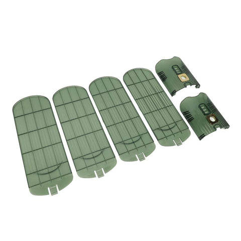 Darrahopens Home & Garden > Storage > Clothing & Wardrobe Storage Shoe Slots Organizer Double Layer Shoe Rack Adjustable Saving Space Shoe Stack for Closet Cabinet Green In Australia - Darrahopens