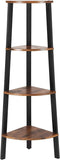 Darrahopens Home & Garden > Storage Corner Shelf 4 Tier Industrial Storage Rack
