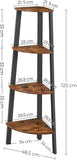 Darrahopens Home & Garden > Storage Corner Shelf 4 Tier Industrial Storage Rack