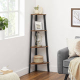 Darrahopens Home & Garden > Storage Corner Shelf 4 Tier Industrial Storage Rack