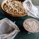 Darrahopens Home & Garden > Storage Food Grade Silicone Stretch Lids: Your Ultimate Reusable Food Covers - set of 7