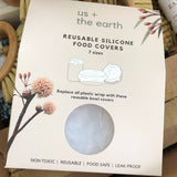 Darrahopens Home & Garden > Storage Food Grade Silicone Stretch Lids: Your Ultimate Reusable Food Covers - set of 7