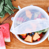 Darrahopens Home & Garden > Storage Food Grade Silicone Stretch Lids: Your Ultimate Reusable Food Covers - set of 7