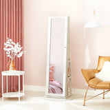 Darrahopens Home & Garden > Storage Full Length Mirror Jewelry Cabinet