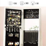 Darrahopens Home & Garden > Storage Full Length Mirror Jewelry Cabinet