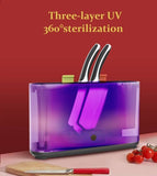 Darrahopens Home & Garden > Storage JY UV Knife Holder Chopsticks Disinfection Sterilizer
