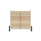 Darrahopens Home & Garden > Storage Keezi Kids Toy Box Container Children Chest Storage Clothes Organiser Wheels