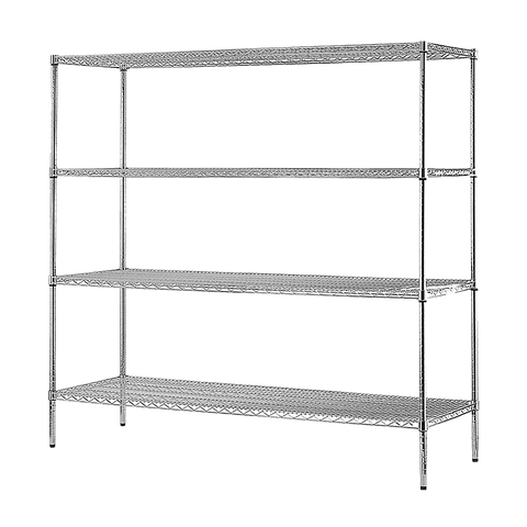 Darrahopens Home & Garden > Storage Modular Wire Storage Shelf 1500 x 600 x 1800mm Steel Shelving