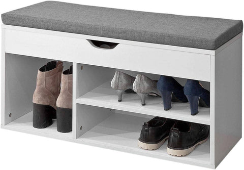 Darrahopens Home & Garden > Storage Padded Shoe Bench Lift Up Storage