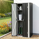 Darrahopens Home & Garden > Storage > Sheds Gardeon Outdoor Storage Cabinet Garden Shed Tool Lockable Cupboard Steel Adjustable Shelves