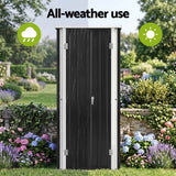 Darrahopens Home & Garden > Storage > Sheds Gardeon Outdoor Storage Cabinet Garden Shed Tool Lockable Cupboard Steel Adjustable Shelves