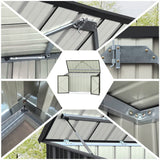 Darrahopens Home & Garden > Storage > Sheds Giantz Garden Shed 2.22x0.91M Bike Sheds Outdoor Storage Tool Workshop House Shelter Double Door