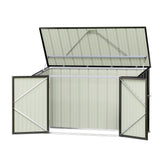 Darrahopens Home & Garden > Storage > Sheds Giantz Garden Shed 2.22x0.91M Bike Sheds Outdoor Storage Tool Workshop House Shelter Double Door
