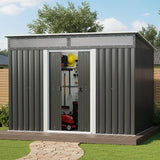 Darrahopens Home & Garden > Storage > Sheds Giantz Garden Shed Outdoor Storage 2.60x1.95M Tool Sheds Workshop House Shelter