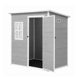 Darrahopens Home & Garden > Storage > Sheds Giantz Garden Shed Outdoor Storage Box 1.87x1.28M Resin Tool Shed Backyard Grey In Australia - Darrahopens