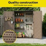 Darrahopens Home & Garden > Storage > Sheds Giantz Garden Shed Outdoor Storage Shed Tool Workshop with Lockable Doors