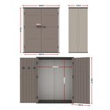 Darrahopens Home & Garden > Storage > Sheds Giantz Garden Shed Outdoor Storage Shed Tool Workshop with Lockable Doors
