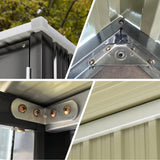 Darrahopens Home & Garden > Storage > Sheds Giantz Garden Shed Sheds Outdoor Storage 2.06x1.96M Tool Workshop House Shelter