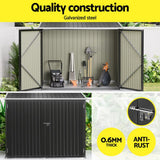 Darrahopens Home & Garden > Storage > Sheds Giantz Garden Shed Sheds Outdoor Storage 2.06x1.96M Tool Workshop House Shelter