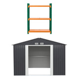 Darrahopens Home & Garden > Storage > Sheds Giantz Garden Shed with 3-Tier Garage Shelving Rack Outdoor Tool Storage Racks In Australia - Darrahopens