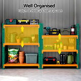 Darrahopens Home & Garden > Storage > Sheds Giantz Garden Shed with 3-Tier Garage Shelving Rack Outdoor Tool Storage Racks In Australia - Darrahopens