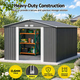 Darrahopens Home & Garden > Storage > Sheds Giantz Garden Shed with 3-Tier Garage Shelving Rack Outdoor Tool Storage Racks In Australia - Darrahopens