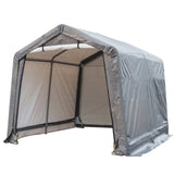 Darrahopens Home & Garden > Storage > Sheds Samland Portable Storage Garage Shelter Size 8x8FT