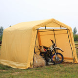 Darrahopens Home & Garden > Storage > Sheds Samland Replacement Cover Kit for Portable Carport Garage Shed Storage in Size 10X10FT