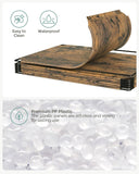 Darrahopens Home & Garden > Storage SONGMICS Set of 16 Plastic Cube Storage Organizer Rustic Brown