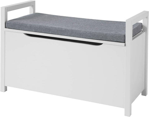 Darrahopens Home & Garden > Storage Storage Bench Lift Up Top Padded Seat Toy Box