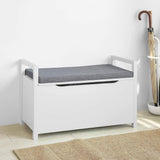 Darrahopens Home & Garden > Storage Storage Bench Lift Up Top Padded Seat Toy Box