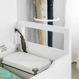 Darrahopens Home & Garden > Storage Storage Bench Lift Up Top Padded Seat Toy Box
