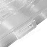 Darrahopens Home & Garden > Storage > Storage Boxes 100pcs 46mm Clear Plastic Coin Holder Capsules Storage Box