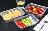 Darrahopens Home & Garden > Storage > Storage Boxes 120pcs 1500ml Reusable Food Containers Plastic Meal Prep Storage - BPA Free