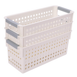 Darrahopens Home & Garden > Storage > Storage Boxes 16x Premium Plastic Storage Baskets Bulk w/ Grip Handles 39.5*20.5*19.5cm