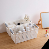 Darrahopens Home & Garden > Storage > Storage Boxes 16x Premium Plastic Storage Baskets Bulk w/ Grip Handles 39.5*20.5*19.5cm