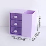Darrahopens Home & Garden > Storage > Storage Boxes 2IN1 Pumping Pen Container Storage Box Cosmetic Drawer Office Organizer Box