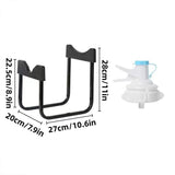 Darrahopens Home & Garden > Storage > Storage Boxes 2pcs Bucket Holder Inverted Water Bucket Holder for Storage and Organization