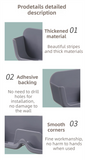 Darrahopens Home & Garden > Storage > Storage Boxes 3-Pack Wall-Mounted Glasses Organizer - PET Bedside Bathroom Eyewear Storage Shelf, Anti-Pressure & Space-Saving(Transparent)