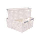 Darrahopens Home & Garden > Storage > Storage Boxes 36x Premium Plastic Storage Basket Bulk w/ Grip Handles 29*13.5*12.5cm