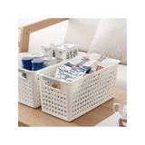 Darrahopens Home & Garden > Storage > Storage Boxes 36x Premium Plastic Storage Basket Bulk w/ Grip Handles 29*13.5*12.5cm
