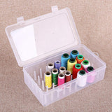 Darrahopens Home & Garden > Storage > Storage Boxes 42 Spool Sewing Thread Storage Box Embroidery Bobbin Case Holder Organizer