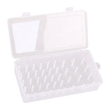 Darrahopens Home & Garden > Storage > Storage Boxes 42 Spool Sewing Thread Storage Box Embroidery Bobbin Case Holder Organizer